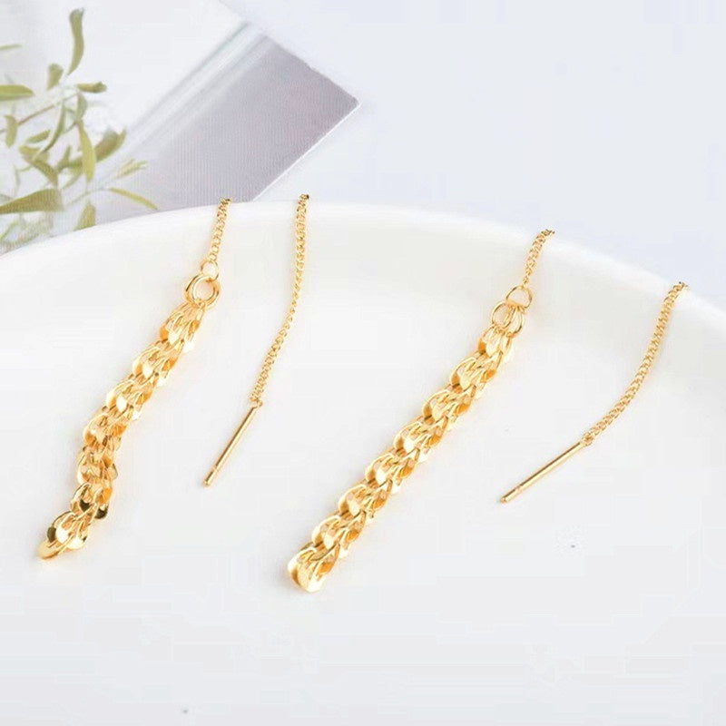 Anting Emas untuk Wanita - Hypoallergenic Anti Pudar | Perhiasan Hadiah Elegan - 我的商店