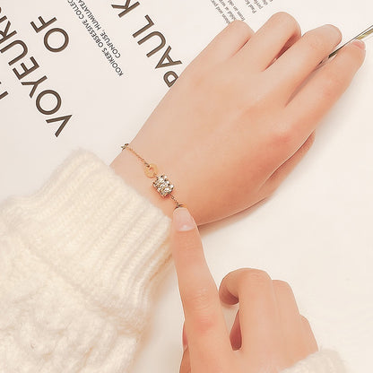 Gelang Berlian Romawi untuk Wanita – Bangle Emas Vintage, Perhiasan Aksesori Elegan - 我的商店