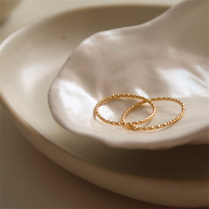 Cincin Couple Vintage Wanita - Perhiasan Stainless Steel Emas Anti Kusam, Hadiah Spesial, Grosir Harga Terbaik - 我的商店