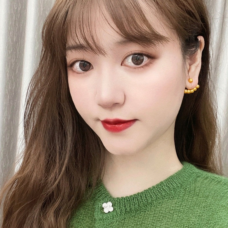 Grosir Anting Hikaw Mutiara Emas untuk Wanita – Baja Tahan Karat, Hipoalergenik, Aksesoris Perhiasan - 我的商店