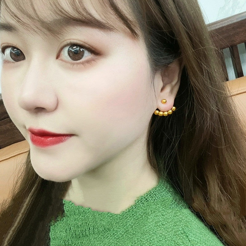 Grosir Anting Hikaw Mutiara Emas untuk Wanita – Baja Tahan Karat, Hipoalergenik, Aksesoris Perhiasan - 我的商店