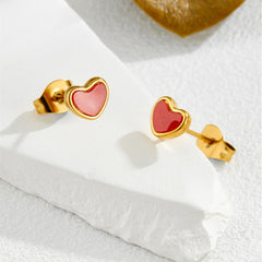 Anting Hati Merah Wanita – Desain Khusus, Gaya Populer & Mewah Ringan