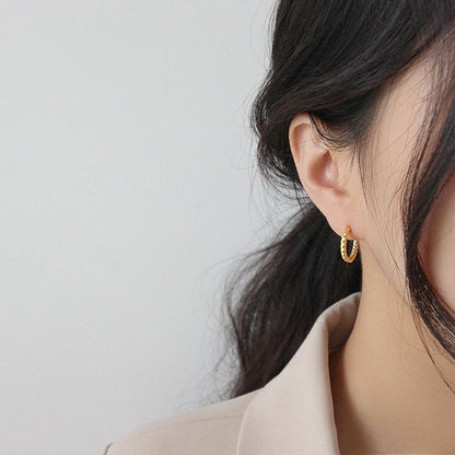 Anting Hoop Wanita – Stainless Steel Elegan, Anti Kusam & Bisa Personalisas14