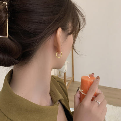 Anting Hoop Wanita – Stainless Steel Elegan, Anti Kusam & Bisa Personalisas8