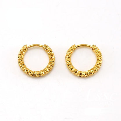 Anting Hoop Wanita – Stainless Steel Elegan, Anti Kusam & Bisa Personalisasi1
