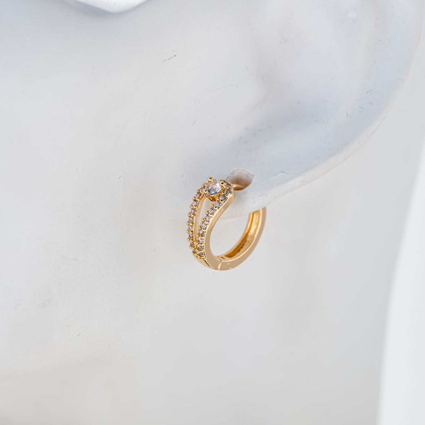 Anting Tindik Wanita Korea Hoop Earrings - perhiasandirect4