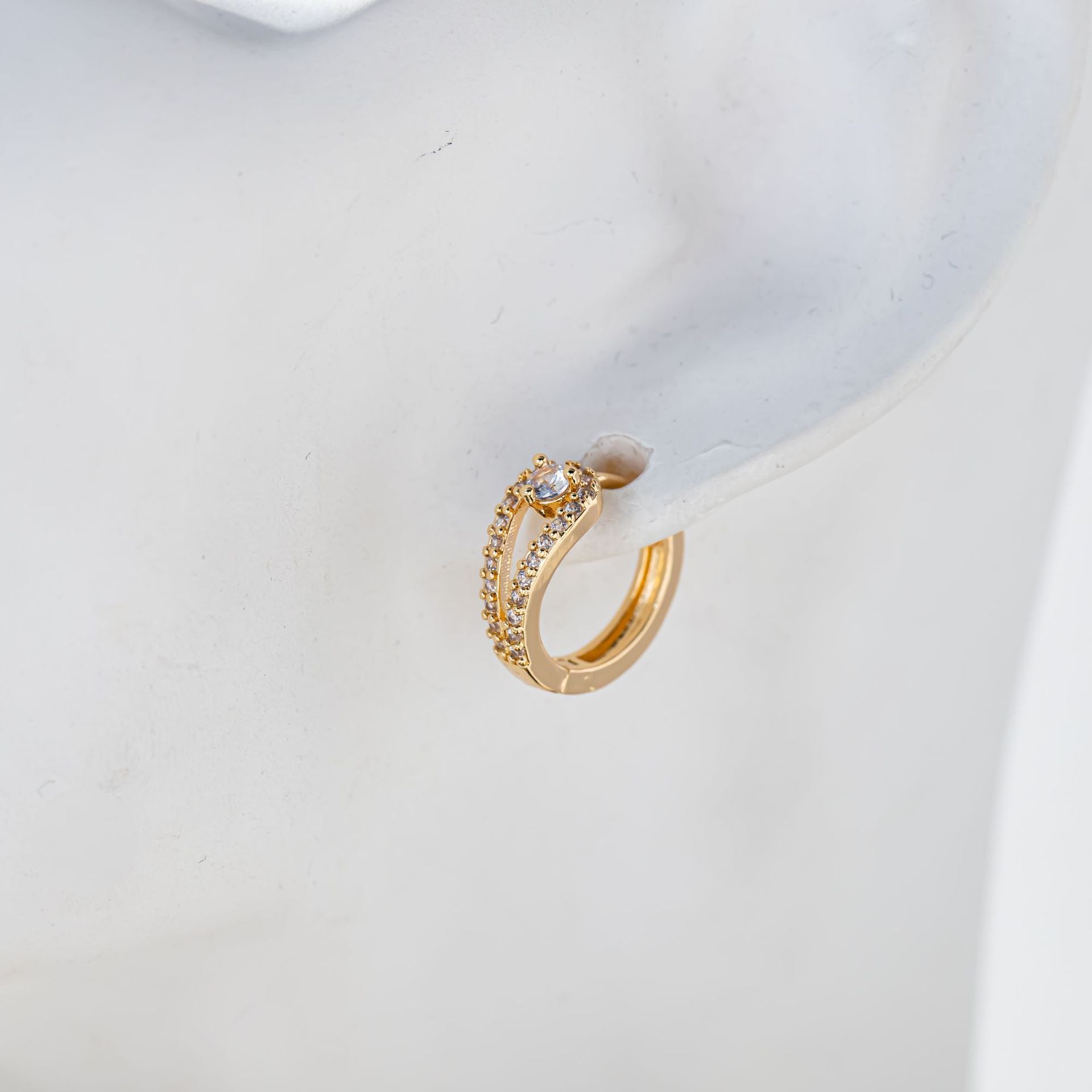 Anting Tindik Wanita Korea Hoop Earrings - perhiasandirect4