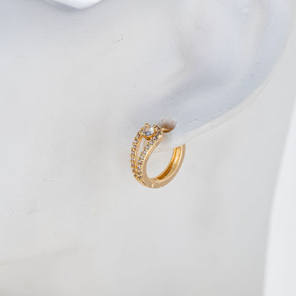 Anting Tindik Wanita Korea Hoop Earrings - perhiasandirect4