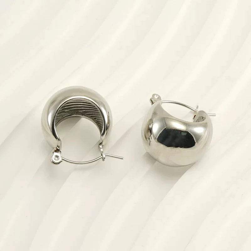 Anting Titanium Gold Mirip Emas Asli Trending Korea Fashion Style perhiasandirect