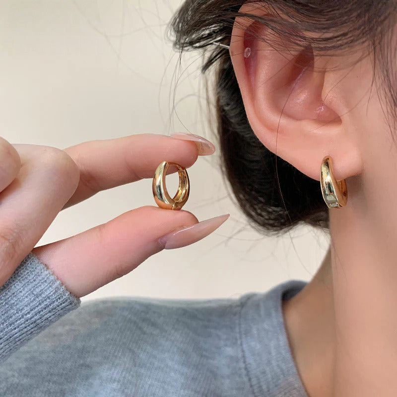 Anting Jepit Tetes Air Mini Stainless Steel perhiasandirect