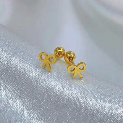 Anting Wanita Bentuk Kupu-Kupu Stainless Steel perhiasandirect