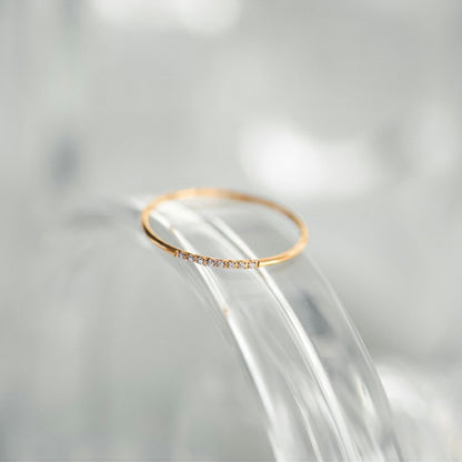 Cincin 8 Berlian Wanita - Perhiasan Emas Elegan, Aksesoris Fashion Trendy, Grosir Harga Terbaik 10