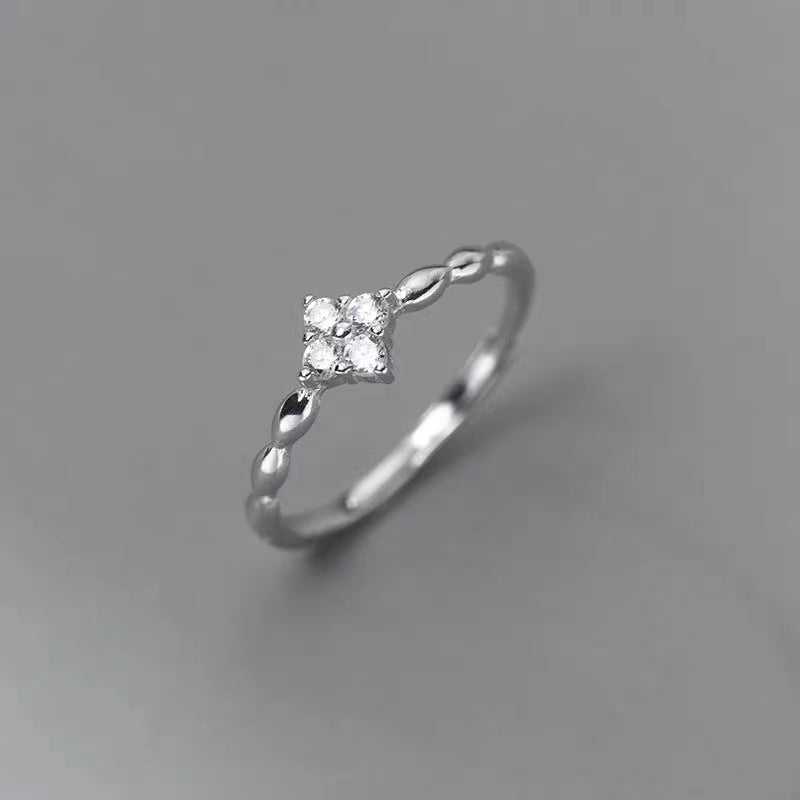 Cincin  Korea Pasangan, Desain Minimalis & Tahan Lama, Hadiah Romantis Ramadhan perhiasandirect