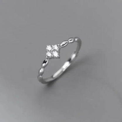 Cincin  Korea Pasangan, Desain Minimalis & Tahan Lama, Hadiah Romantis Ramadhan perhiasandirect