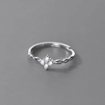 Cincin  Korea Pasangan, Desain Minimalis & Tahan Lama, Hadiah Romantis Ramadhan perhiasandirect