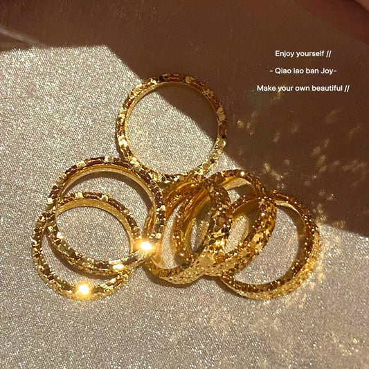 Cincin Langit Berbintang – Gaya Toko Emas, Tidak Memudar, Hadiah Romantis untuk Pacar - perhiasandirect