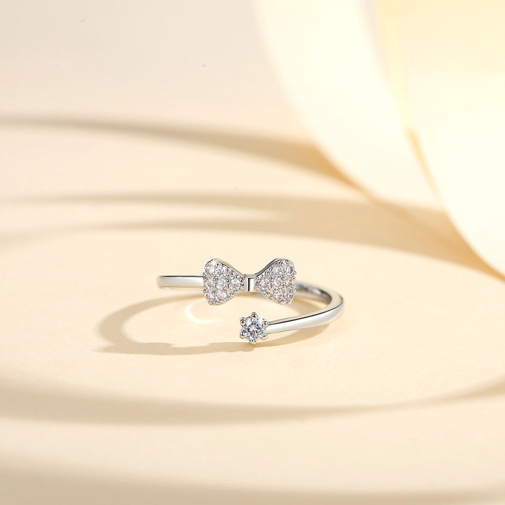 Cincin Pita Wanita – Berlapis Perak, Bisa Disesuaikan & Cocok untuk Pertunangan perhiasandirect