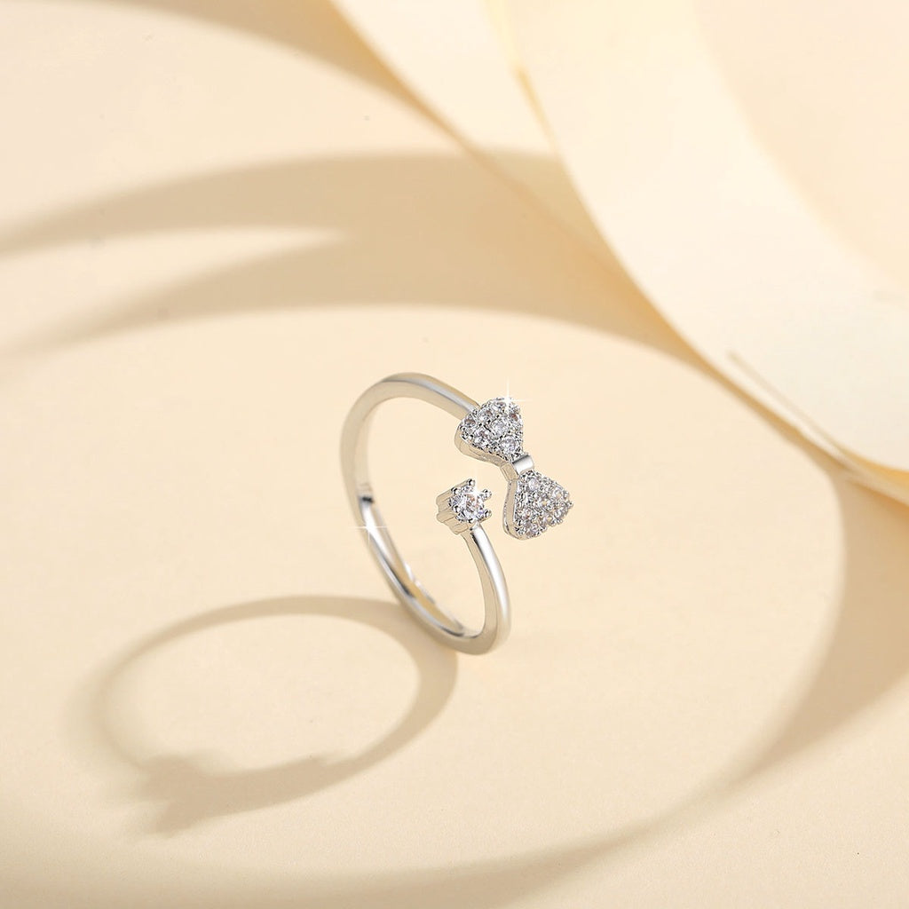 Cincin Pita Wanita – Berlapis Perak, Bisa Disesuaikan & Cocok untuk Pertunangan perhiasandirect