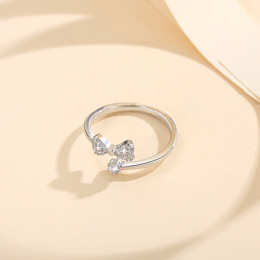 Cincin Pita Wanita – Berlapis Perak, Bisa Disesuaikan & Cocok untuk Pertunangan perhiasandirect