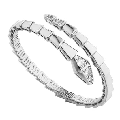Gelang Bangle Wanita Model Ular Titanium Aksesoris perhiasandirect