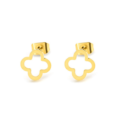 Gelang  Four-leaf clover Stainless Wanita gold Perhiasan -Bracelets, Model Terbaru Aksesoris Gold - perhiasandirect