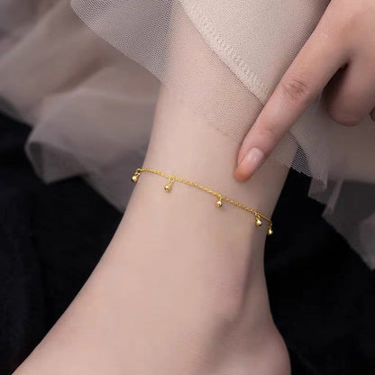 Gelang Kaki Lonceng Wanita Elegan • Anti Pudar & Anti Karat • Gaya Mewah Kekinian perhiasandirect