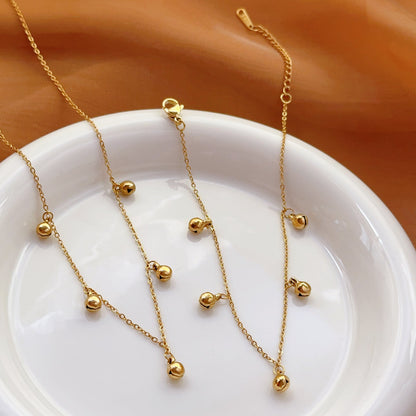 Gelang Kaki Lonceng Wanita Elegan • Anti Pudar & Anti Karat • Gaya Mewah Kekinian perhiasandirect