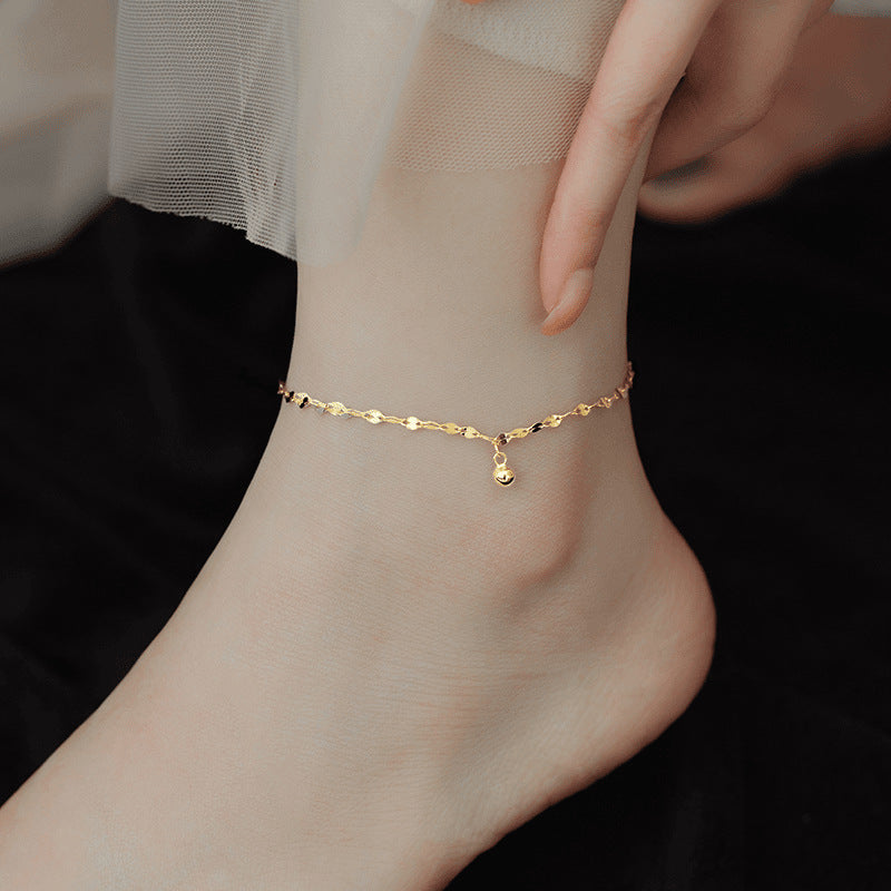 Gelang Kaki  Tangan Wanita Titanium • Anti Karat • Model Terbaru Elegan & Kekinian perhiasandirect