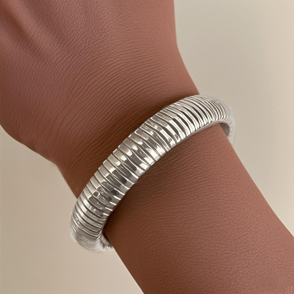 Gelang Stainless Steel Warna Polos IG Style - Grosir Perhiasan Emas 18K - perhiasandirect