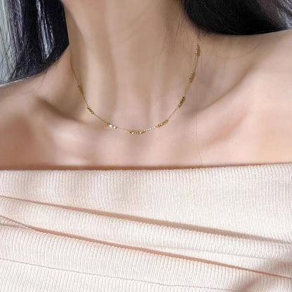 Gelang Wanita Minimalis 2025 – Model Persegi Silver Elegan perhiasandirect
