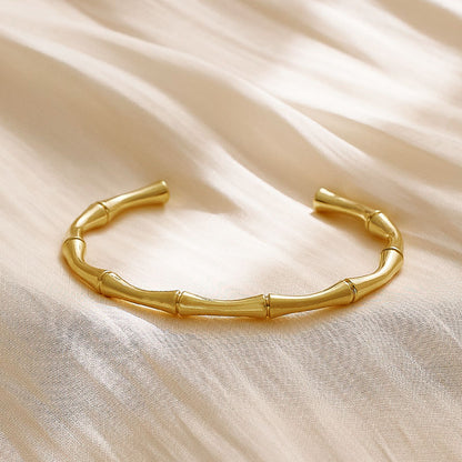 Grosir Gelang Wanita Baja Tahan Karat 18K Emas - Elegan & Awet, Cocok untuk Bisnis! - 我的商店