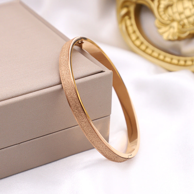 Grosir Gelang Bangle Baja Tahan Karat untuk Wanita – Elegan, Anti Karat, Hipoalergenik - 我的商店