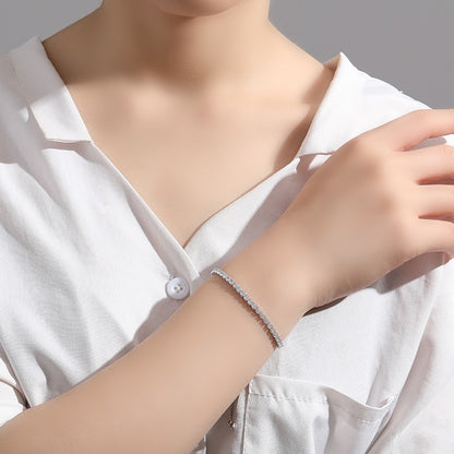 Gelang Wanita Full Drill Liontin - Aksesoris Jewelry Hadiah Ulang Tahun 2025 - 我的商店