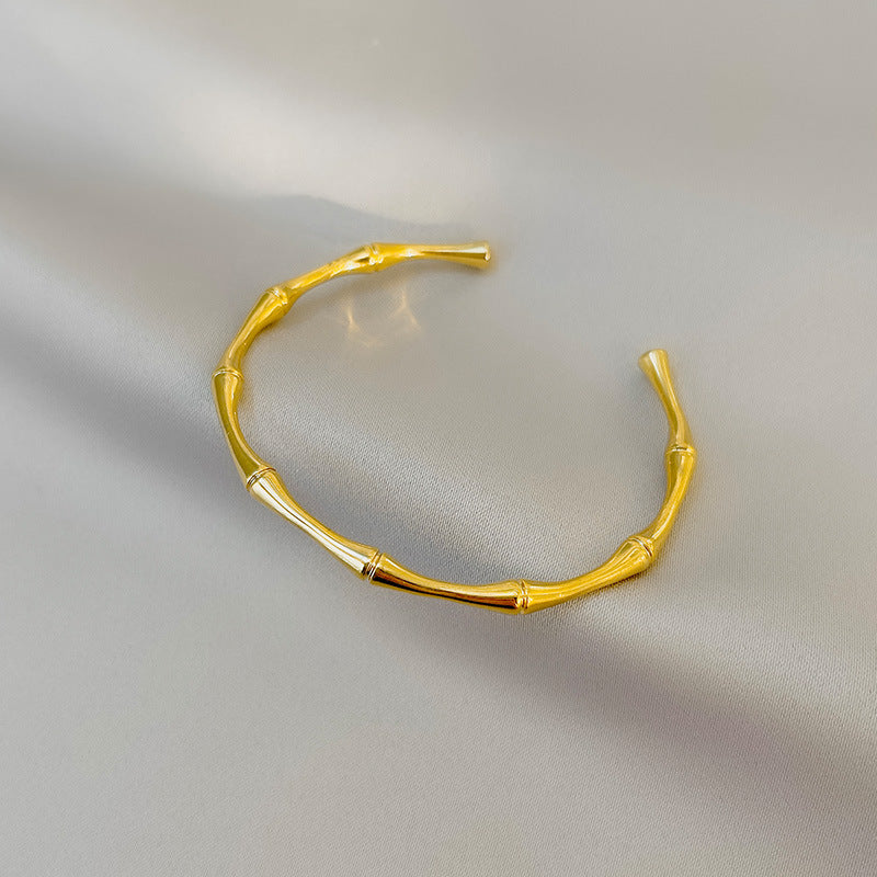 Grosir Gelang Wanita Baja Tahan Karat 18K Emas - Elegan & Awet, Cocok untuk Bisnis! - 我的商店