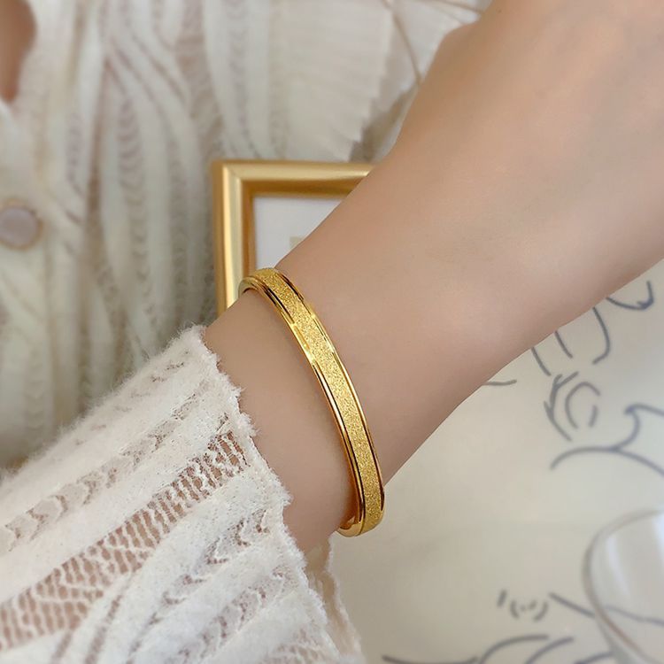 Grosir Gelang Bangle Baja Tahan Karat untuk Wanita – Elegan, Anti Karat, Hipoalergenik - 我的商店