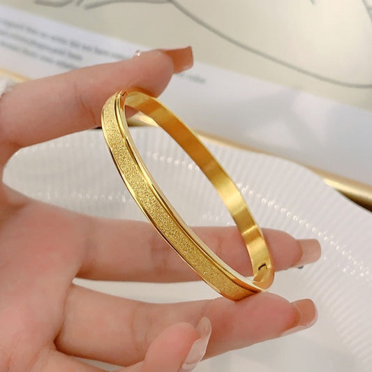 Grosir Gelang Bangle Baja Tahan Karat untuk Wanita – Elegan, Anti Karat, Hipoalergenik - 我的商店