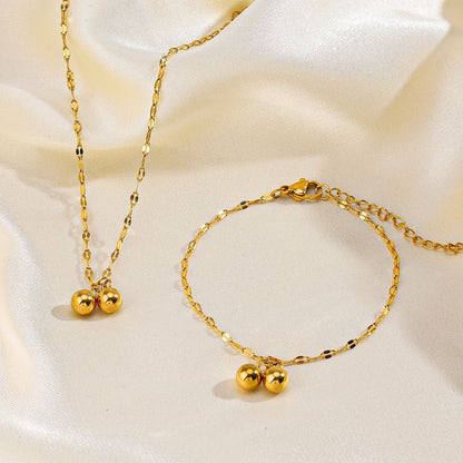 Grosir Gelang Kaki Wanita Vintage dengan Liontin Lonceng - Tidak Kusam, Cocok untuk Hadiah! - 我的商店