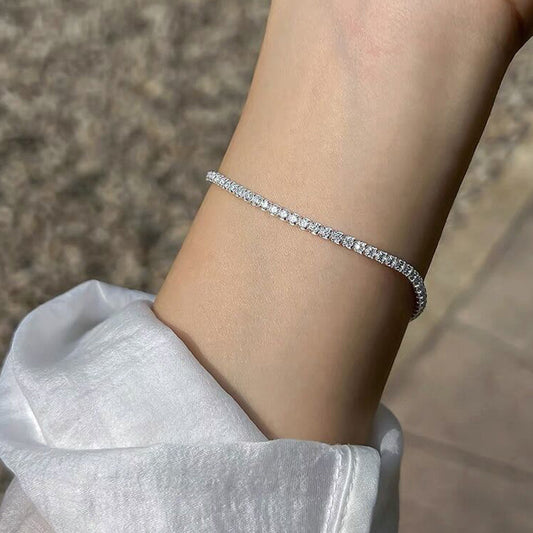 Gelang Wanita Full Drill Liontin - Aksesoris Jewelry Hadiah Ulang Tahun 2025 - 我的商店