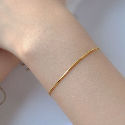 Set Perhiasan Titanium Wanita – Kalung, Gelang & Kaki Anti Karat Elegan-product1