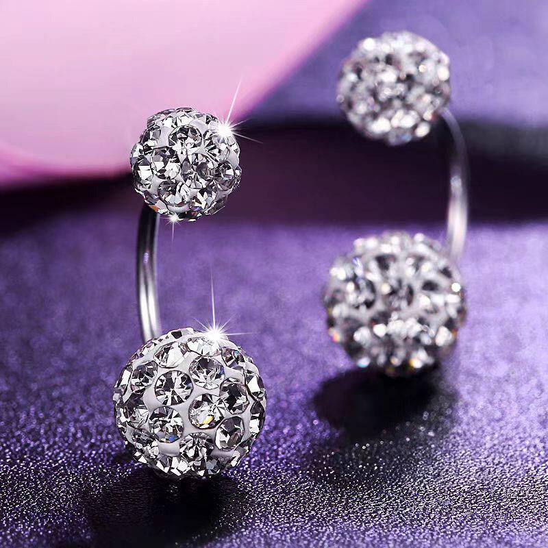 Anting Tusuk U Shambhala Wanita Titanium Steel perhiasandirect