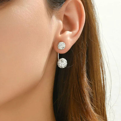 Anting Tusuk U Shambhala Wanita Titanium Steel perhiasandirect