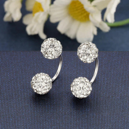 Anting Tusuk U Shambhala Wanita Titanium Steel perhiasandirect
