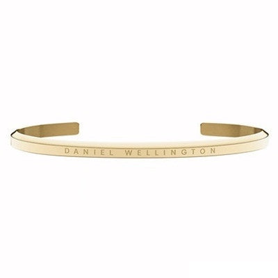 DW Gelang Pasangan Vintage - Stainless Steel Lapis Emas, Tidak Kusam, Elegan & Cocok untuk Hadiah! - 我的商店