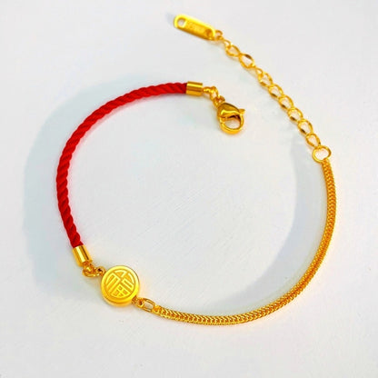 Gelang Hati Wanita - Stainless Steel Emas Anti Kusam, Aksesoris Perhiasan Elegan - 我的商店