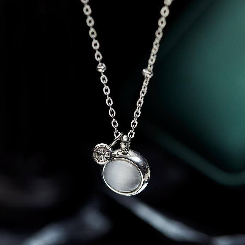 Kalung Mata Kucing Pembawa Keberuntungan Wanita - Perhiasan Hypoallergenic Anti Kusam, Aksesoris Fashion Trendy, Grosir Harga Terbaik - 我的商店