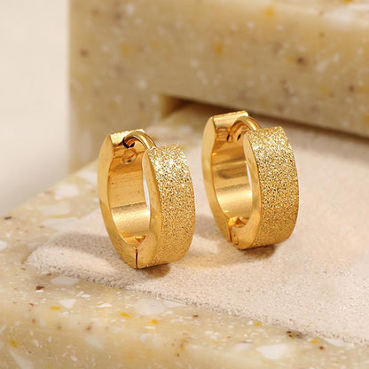 Anting Pasangan Wanita Stainless Steel Motif Bunga 4 Daun Anti Luntur perhiasandirect
