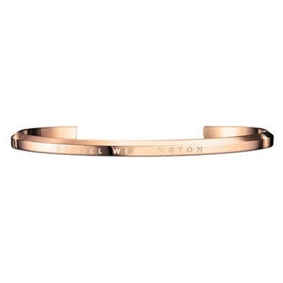DW Gelang Pasangan Vintage - Stainless Steel Lapis Emas, Tidak Kusam, Elegan & Cocok untuk Hadiah! - 我的商店