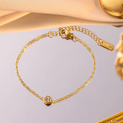 Gelang Kaki Bohemian Wanita - Rantai Retro Stainless Steel Anti Kusam, Aksesoris Harian & Pesta - 我的商店