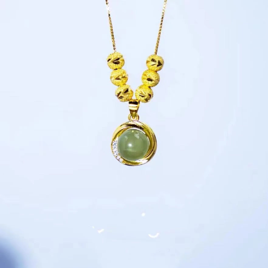 Kalung Fashion Titanium Steel Emas untuk Wanita - Anti Pudar & Hypoallergenic | Aksesoris Perhiasan Elegan - 我的商店