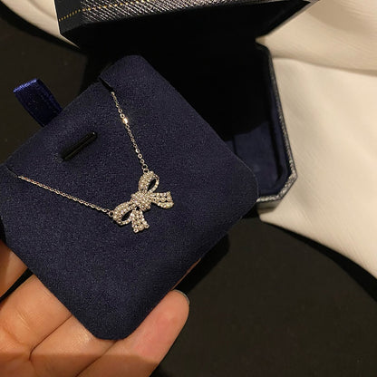Grosir Kalung Wanita Liontin Pita Emas - Tidak Kusam, Cocok untuk Hadiah! - 我的商店